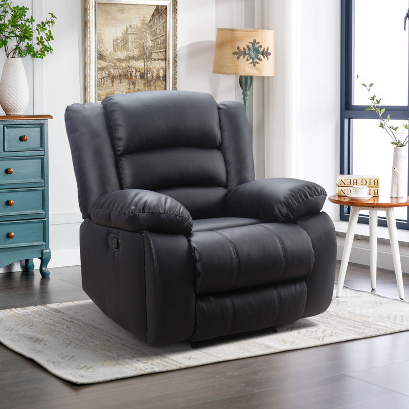 Holly Manual Recliner with Hidden Cup Holders