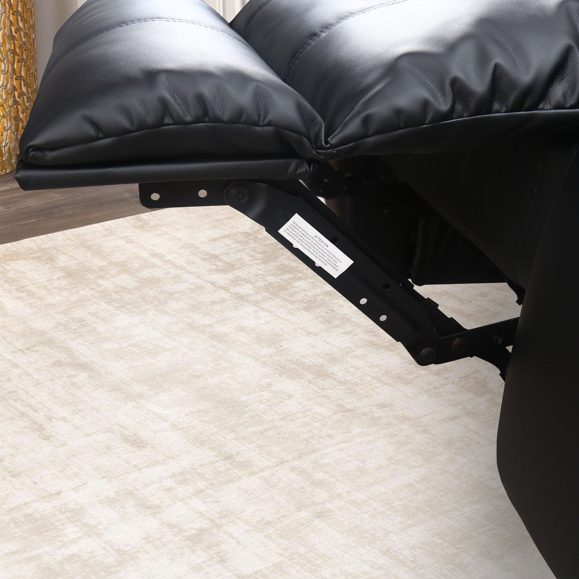 Holly Manual Recliner with Hidden Cup Holders