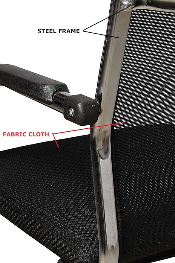 Office Visitor, Study Chair for Hostel School Library Chair with arm Rest