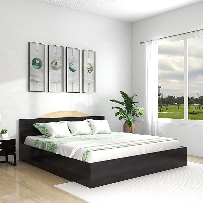 Lyra Queen Bed Engineered Wood Stain Resistant