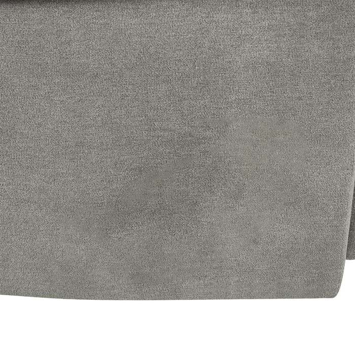 Sakura Upholstered Manual Push Grey Recliner