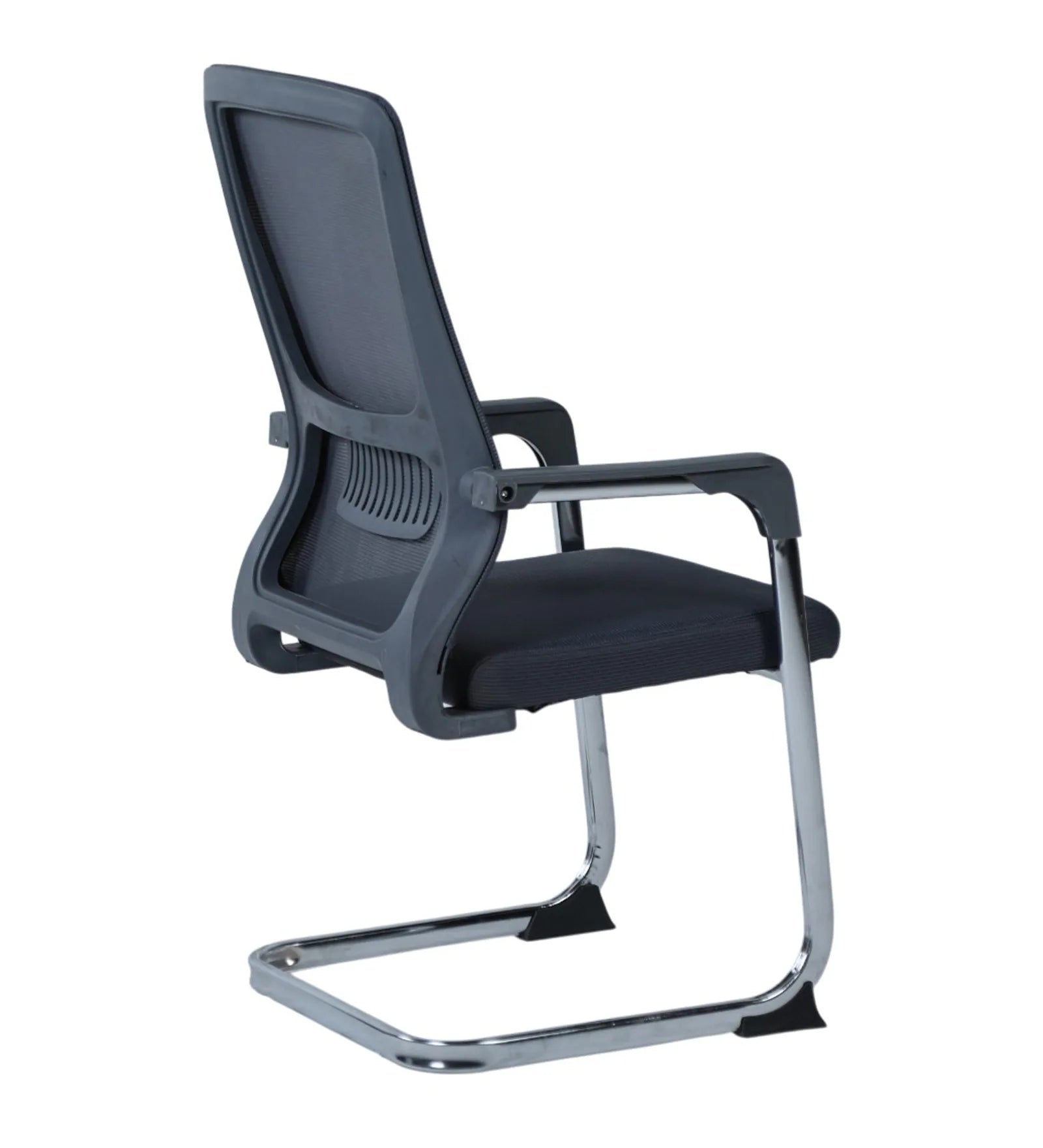 Bantia Fenton Mesh Visitor Chair in Black
