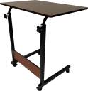 Bantia Engineered Wood Laptop Table (Finish Color - Brown, DIY(Do-It-Yourself))
