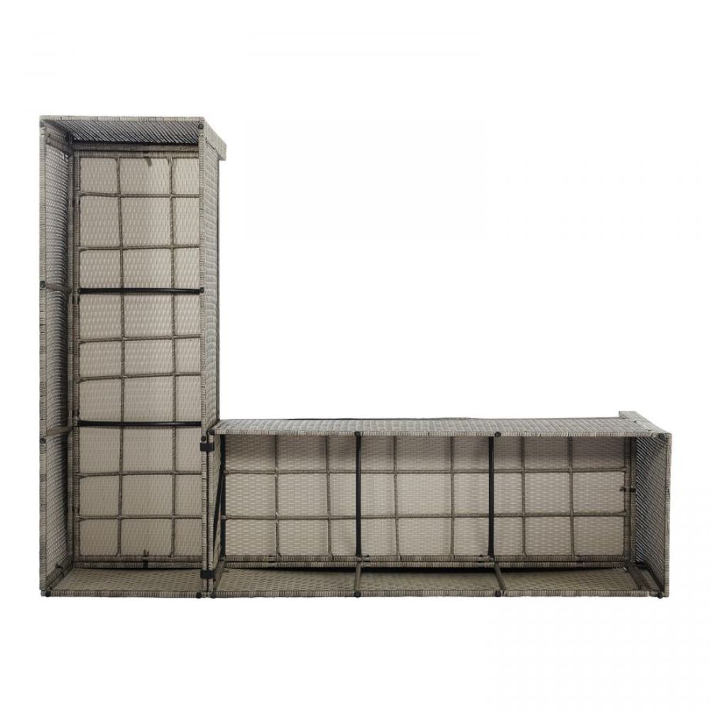 Warner Patio Set in Grey Colour
