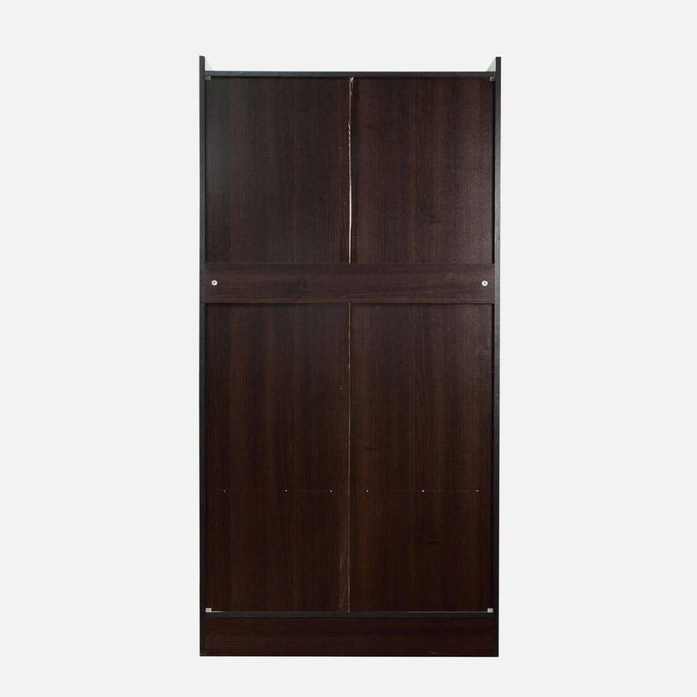 Martina 2 Door Wardrobe with Drawers in Wenge Finish