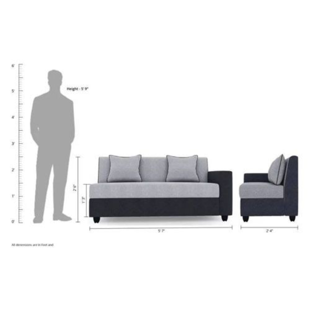 Bantia Cosmo Plus Fabric 6 Seater