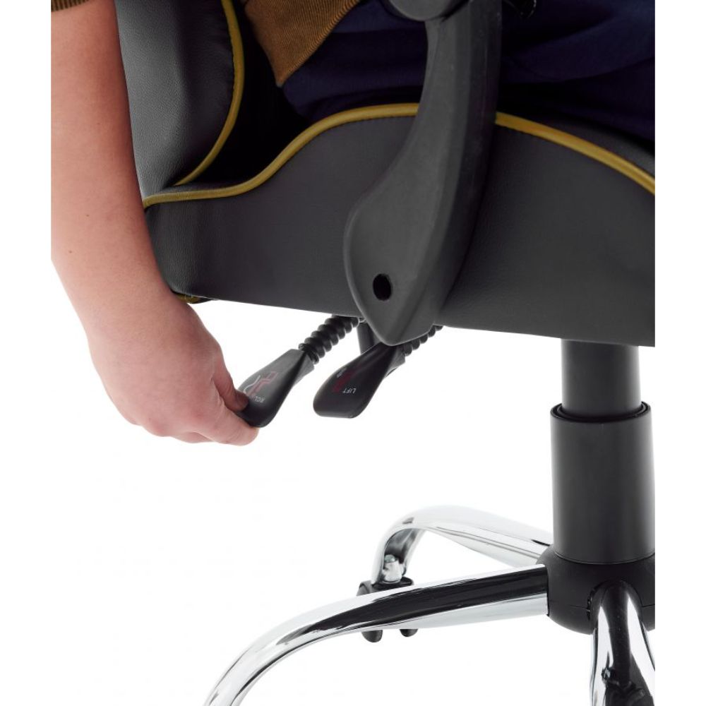 Quad Ergonomic Gaming Chair in Khaki Colour