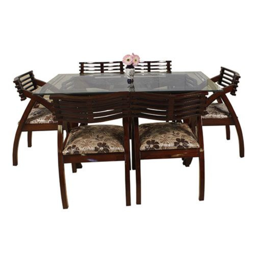 Bantia Furniture Solid Wood Dining Table With Chairs Seat Kitchen