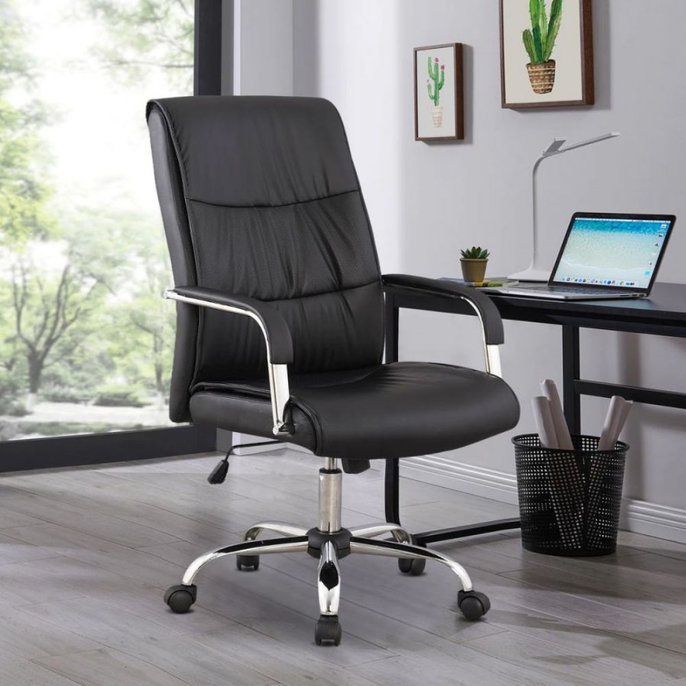 Black computer best sale desk chair