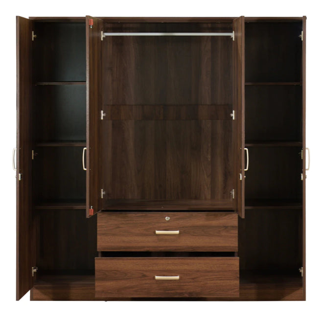 Isla 4 Door Wardrobe with Mirror