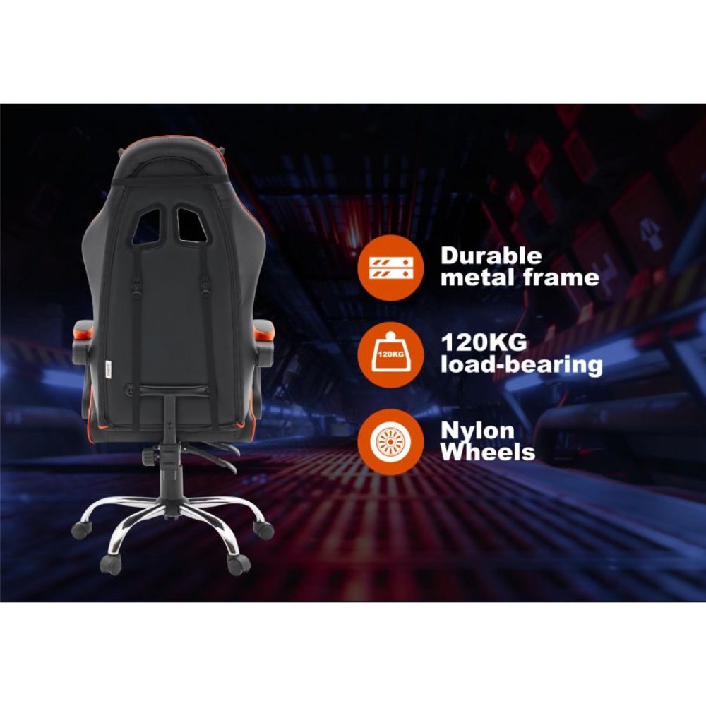 Quad Ergonomic Gaming Chair in Orange Colour