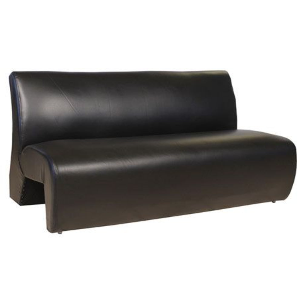 Bantia Sofia Sofa in Black Letherette perfect for office use