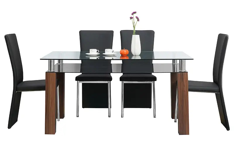 Yangshuo Malaysian Glass Dining Table 6 Seater