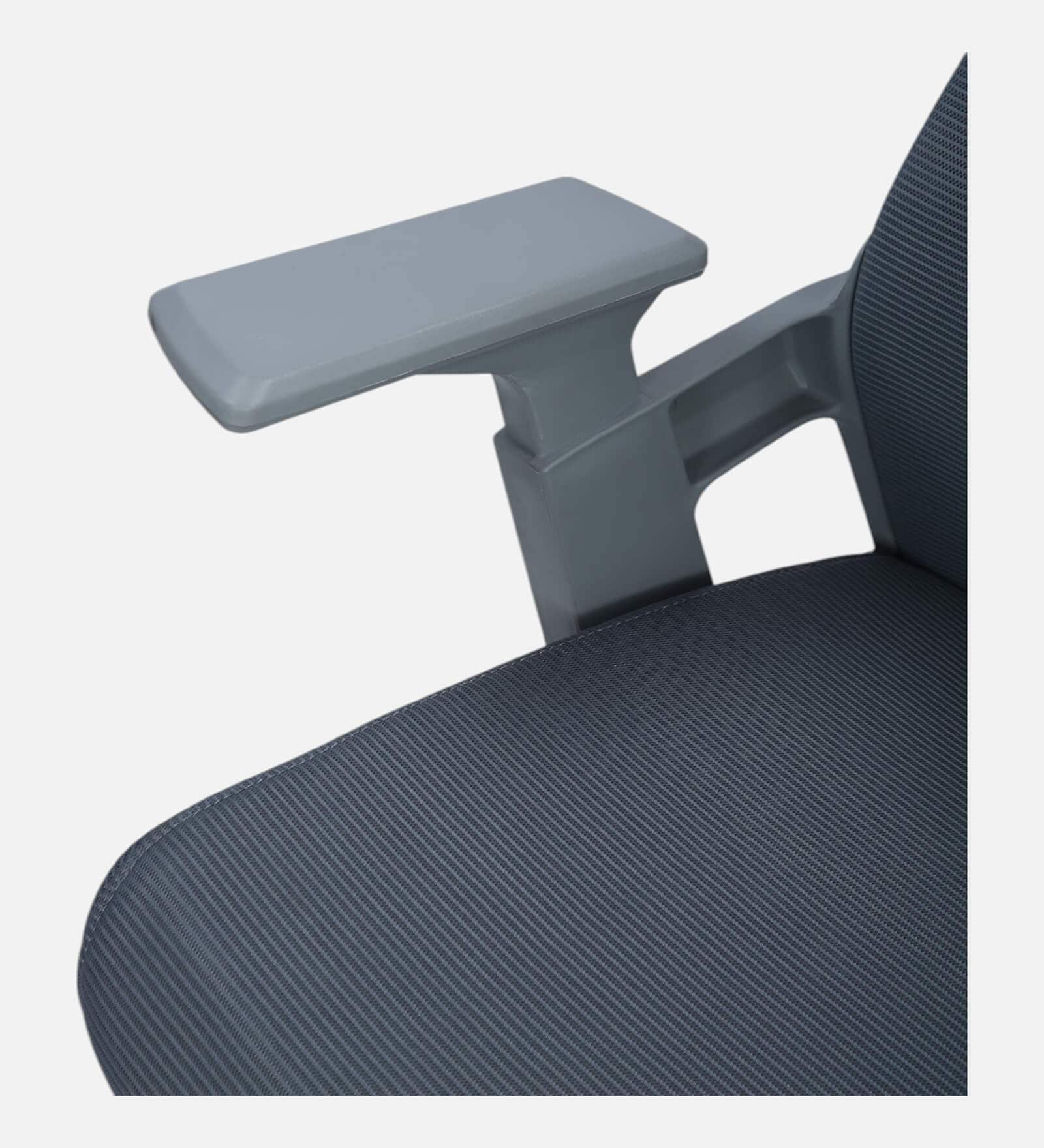 Aeronix Breathable Mesh High Back Ergonomic Chair in Grey Colour