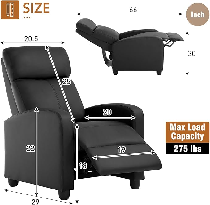Shufu Wingback Recliner Chair