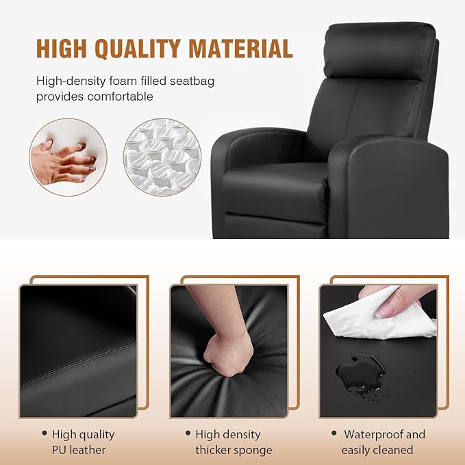 Shufu Wingback Recliner Chair
