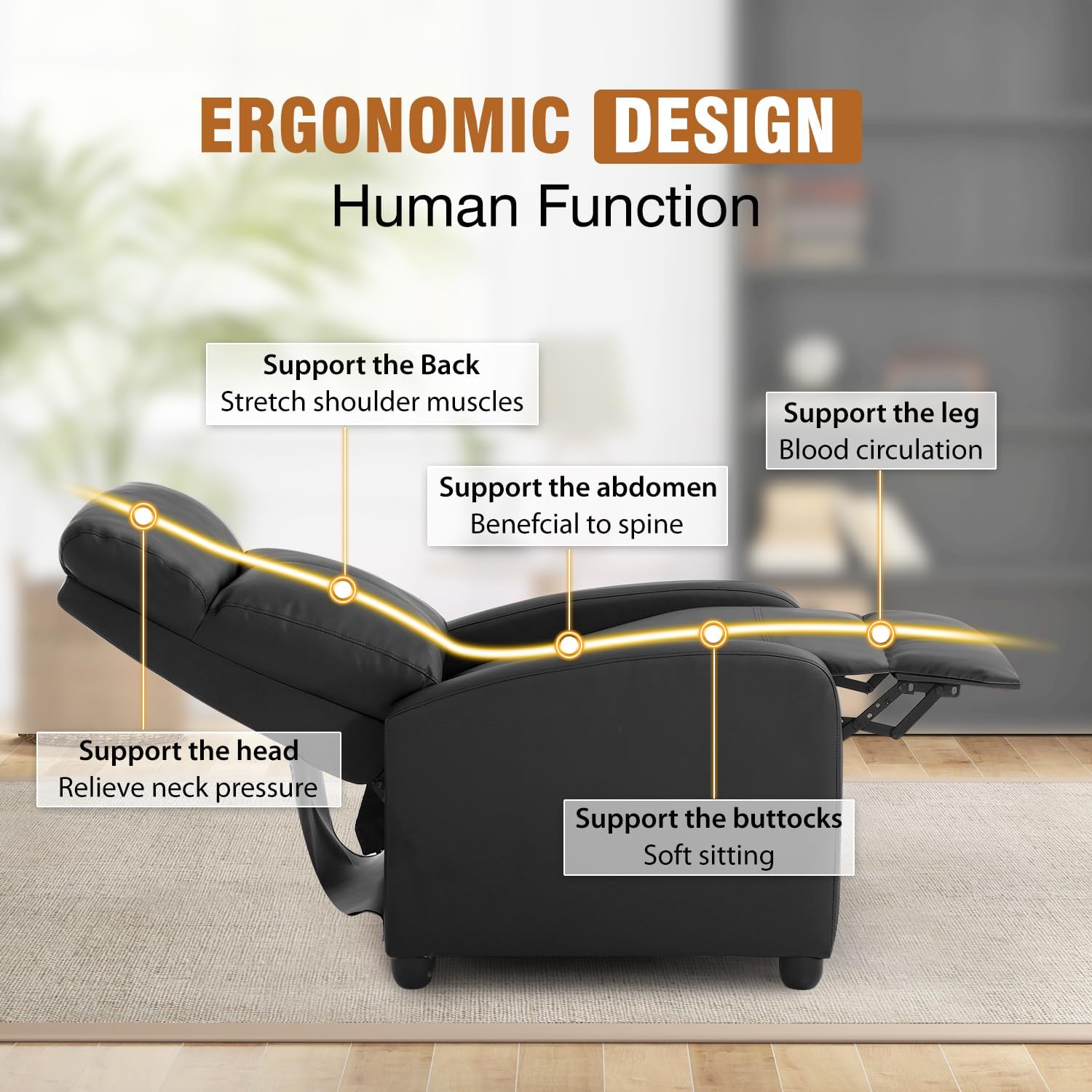 Verna Massage Recliner Chair