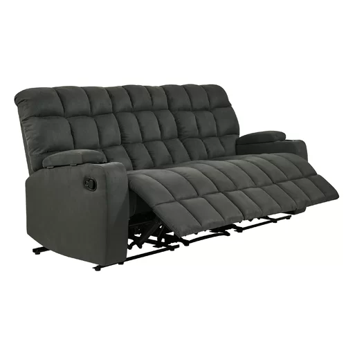 Elysian Upholstered Home Theater Seating with Cup Holder