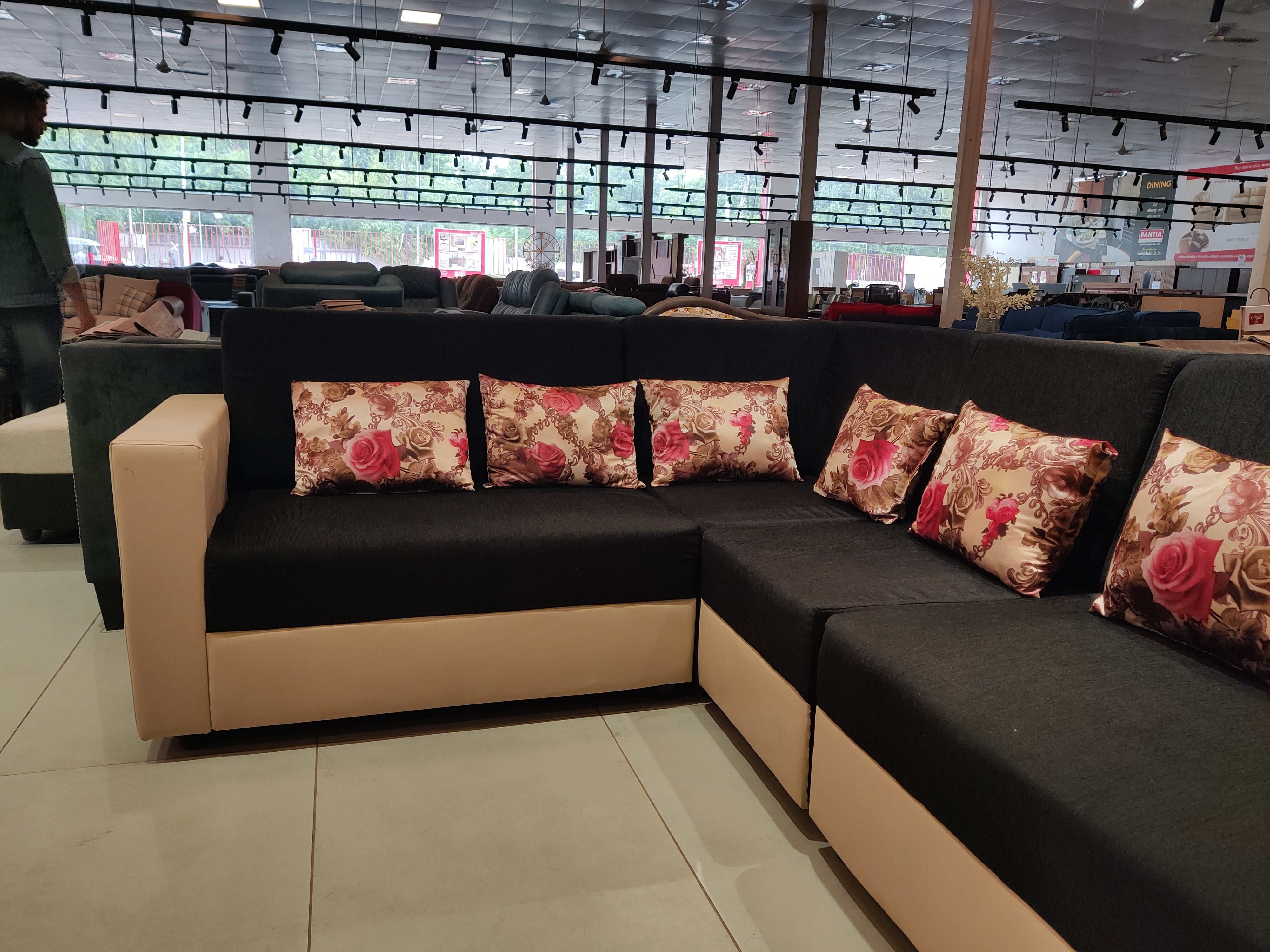 London L Type Sofa Set