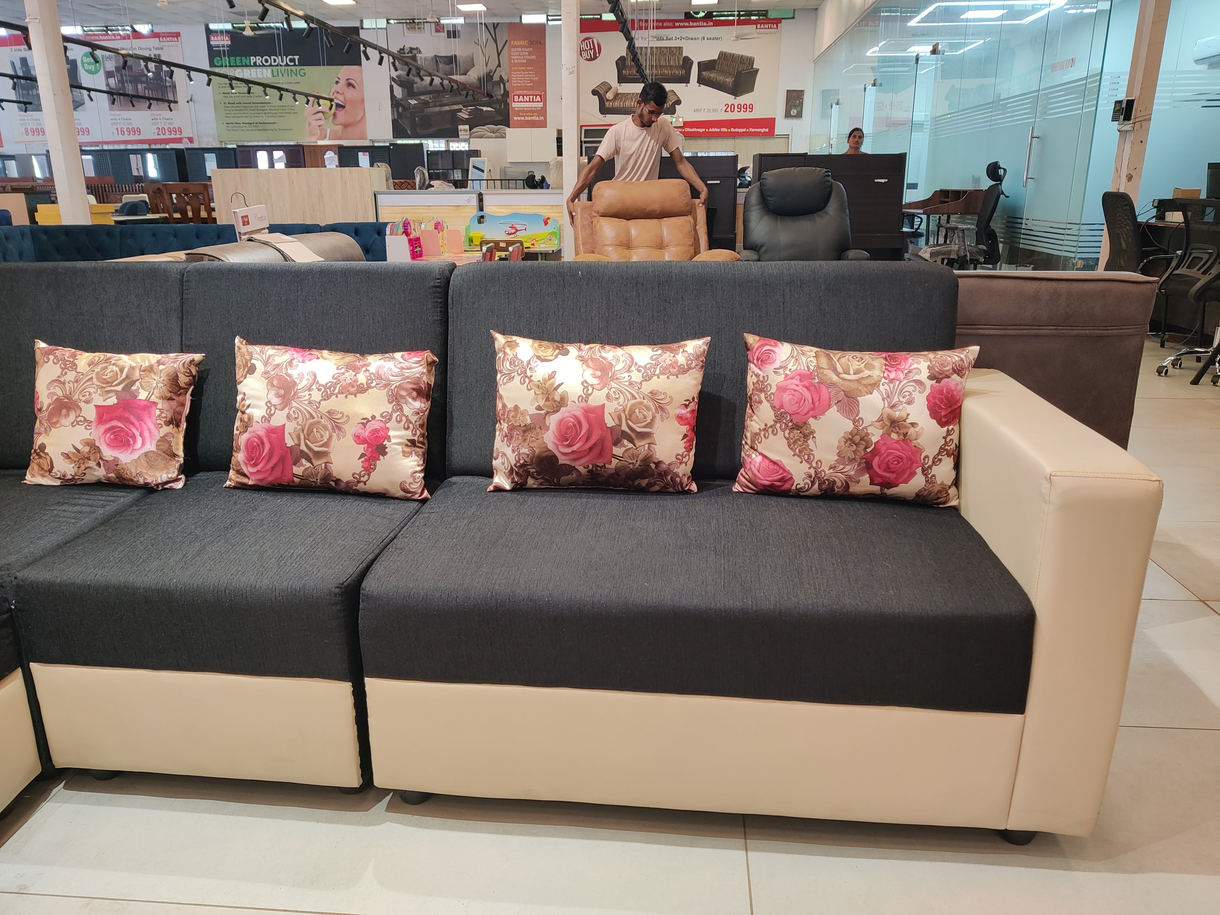 London L Type Sofa Set