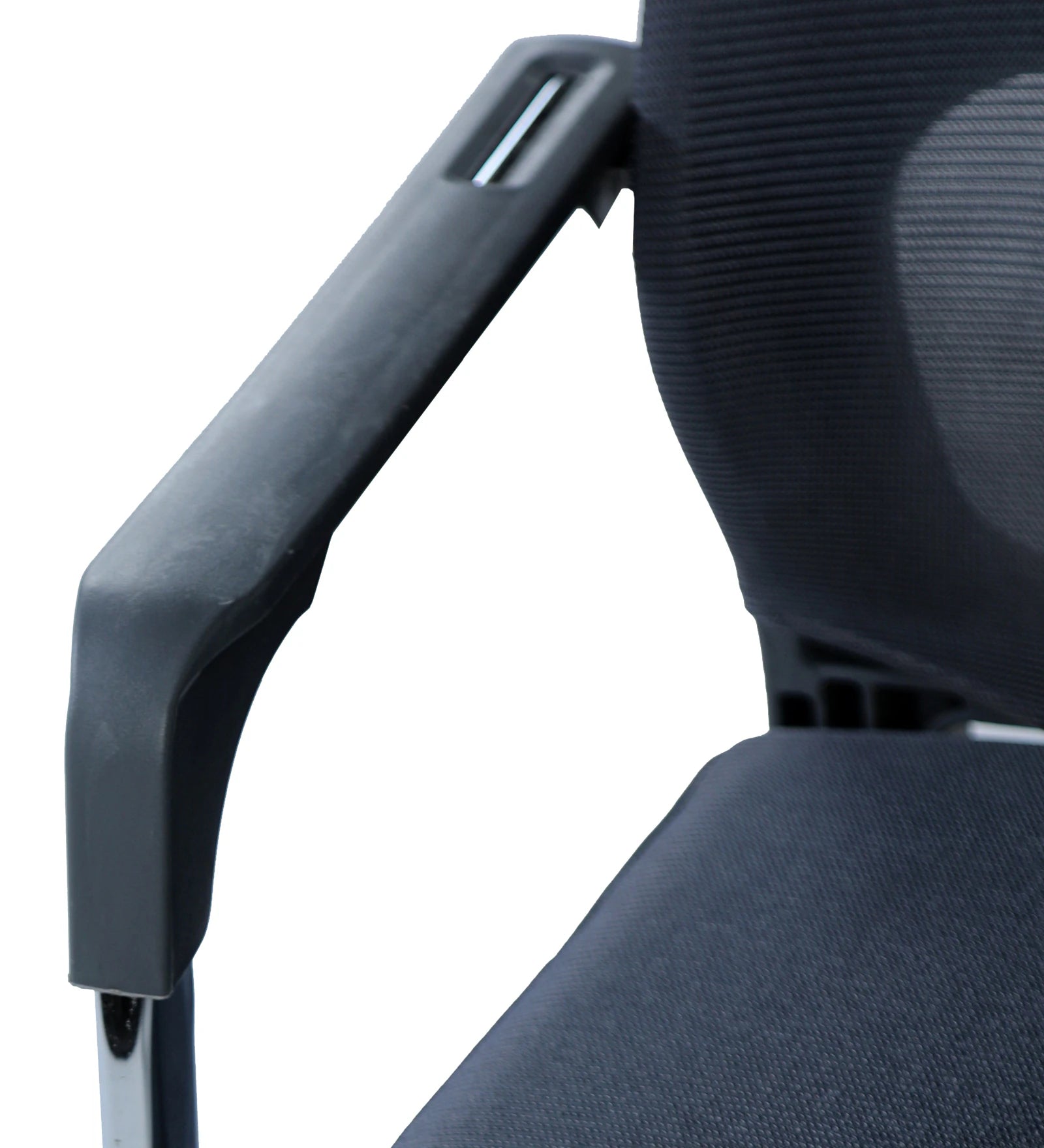 Bantia Fenton Mesh Visitor Chair in Black