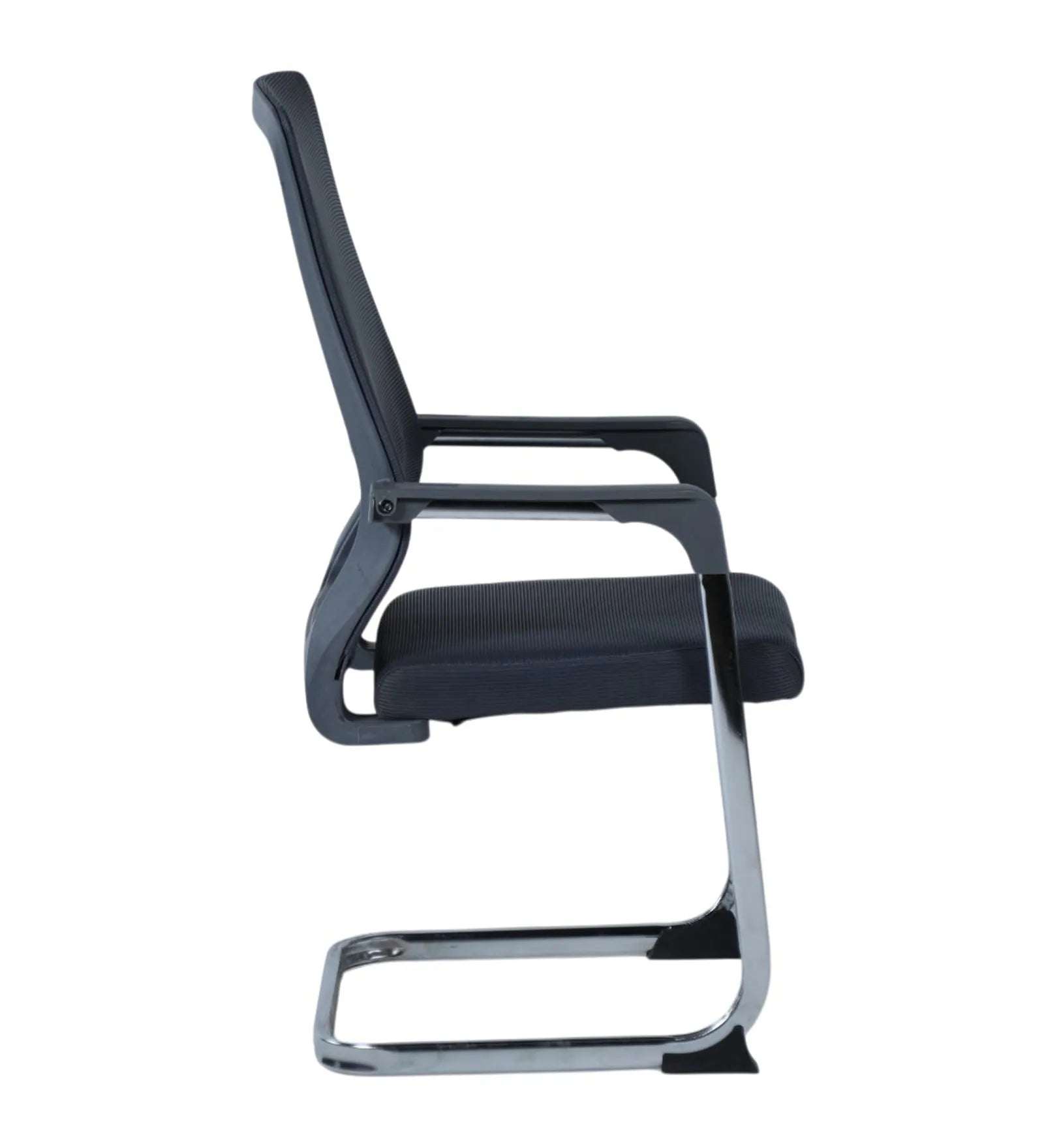 Bantia Fenton Mesh Visitor Chair in Black