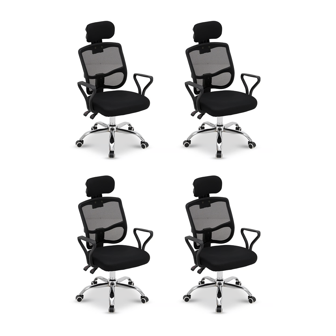 TaskEase Office Chair - Pack of 4