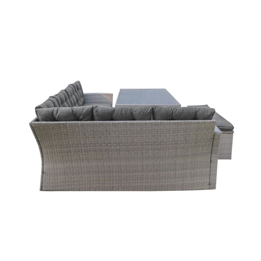 Warner Patio Set in Grey Colour