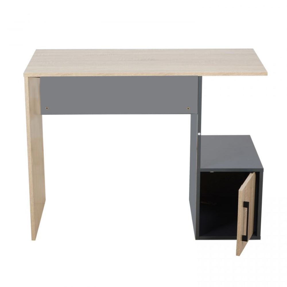 Bantia 606 Somoma Oak Dark Grey Computer Table