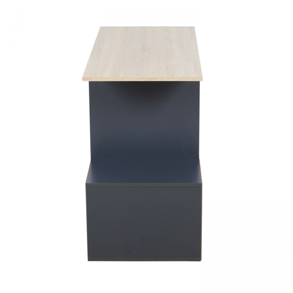 Bantia 606 Somoma Oak Dark Grey Computer Table