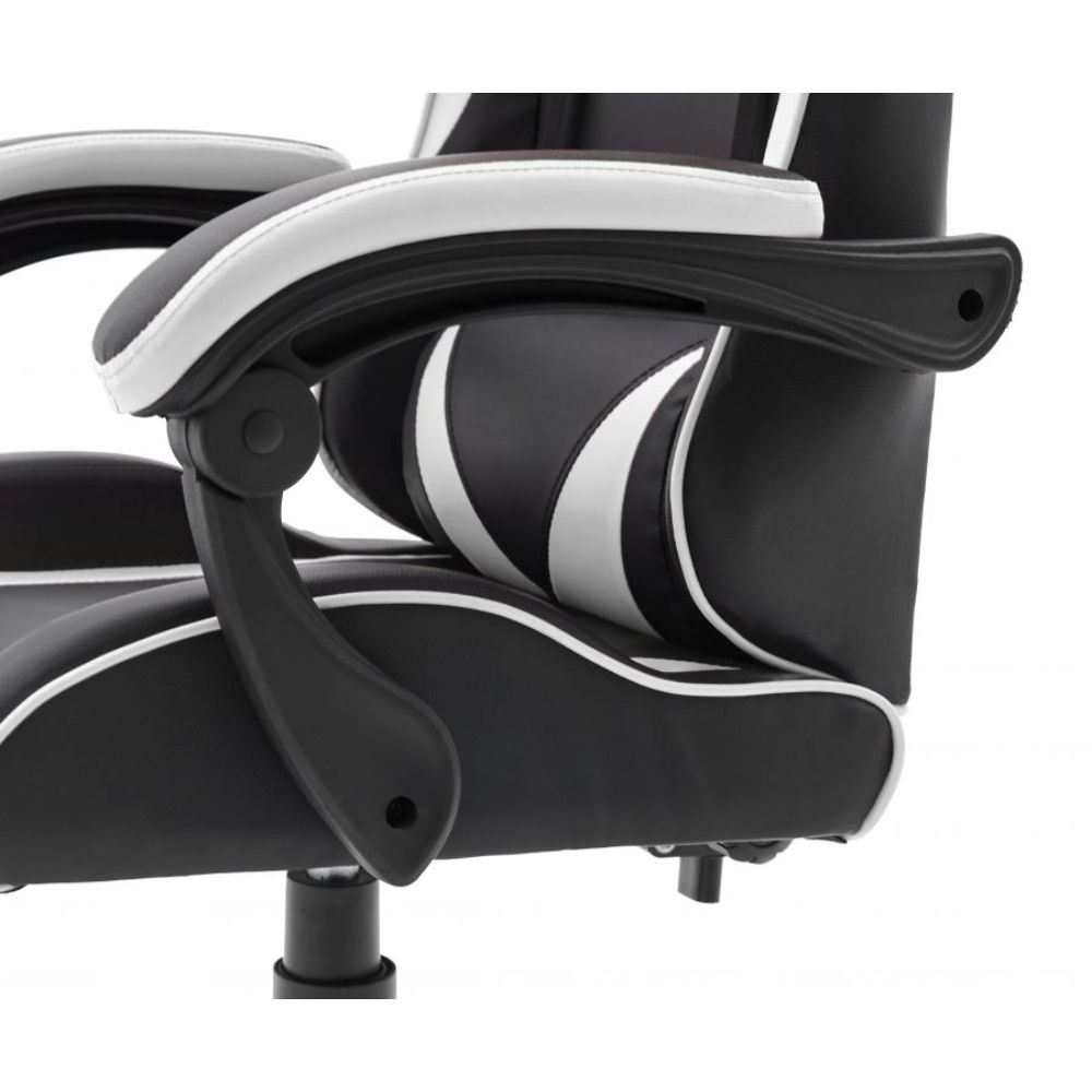 Quad Ergonomic Gaming Chair in White Colour