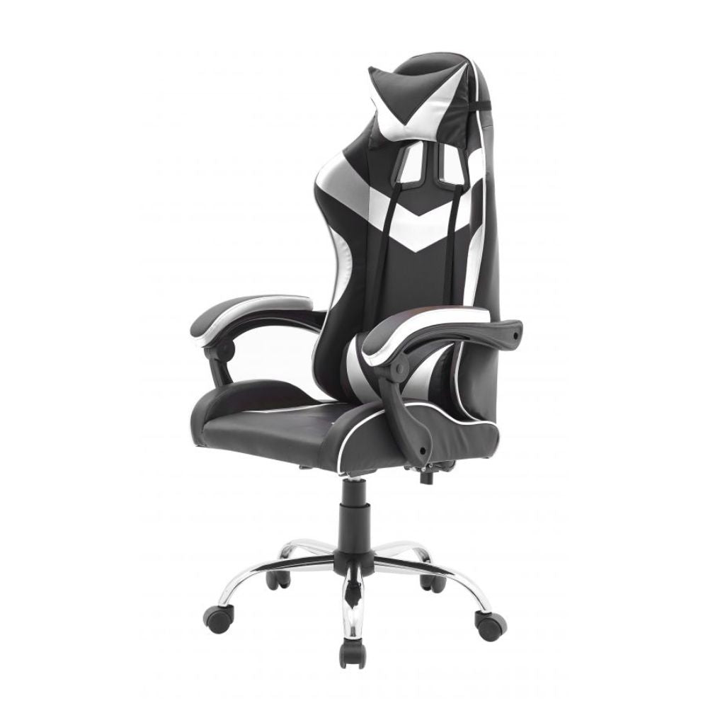 Quad Ergonomic Gaming Chair in White Colour