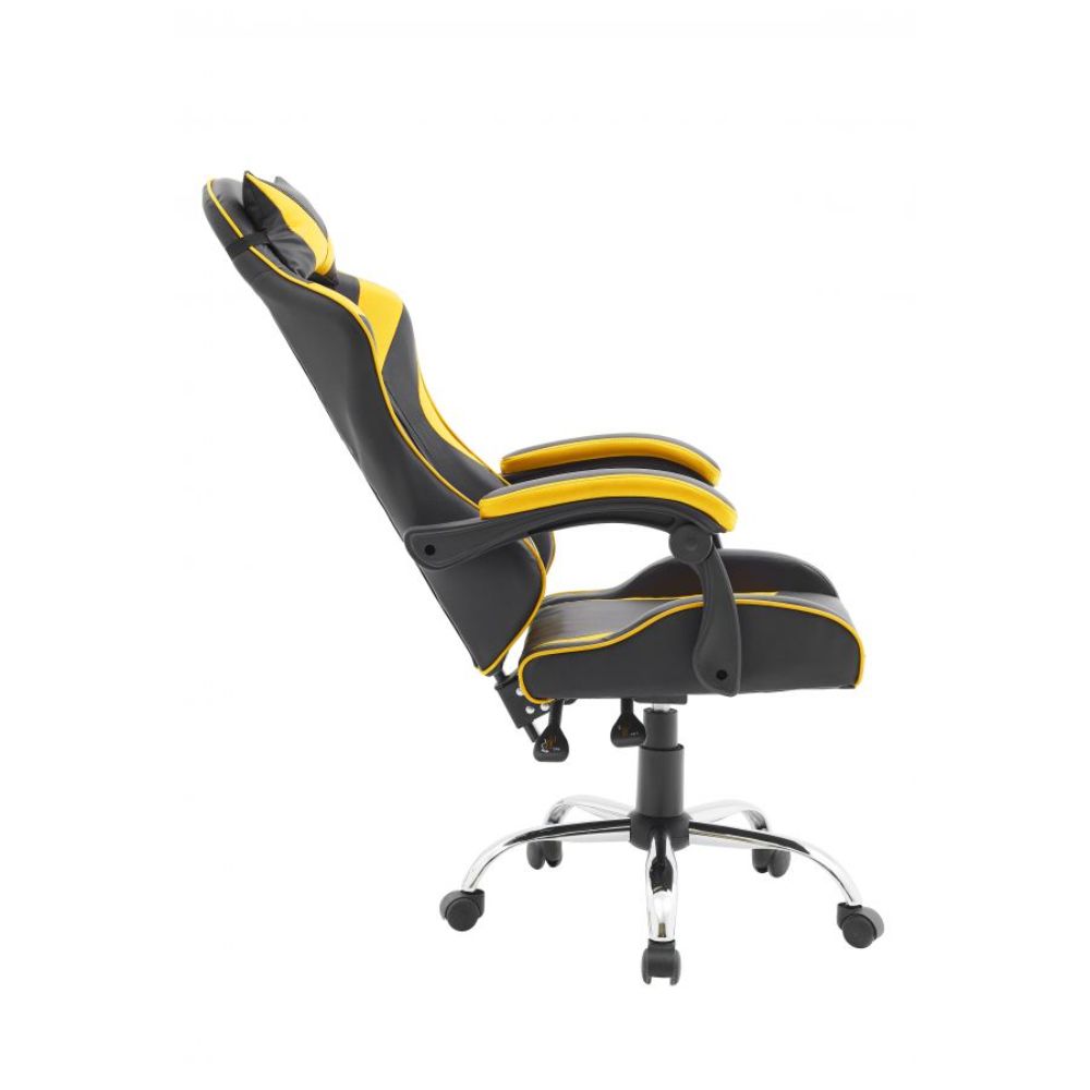 Quad Ergonomic Gaming Chair in Yellow Colour