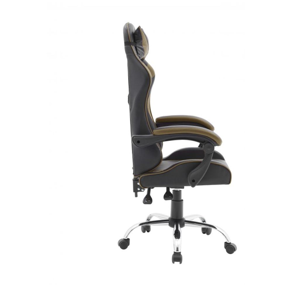 Quad Ergonomic Gaming Chair in Khaki Colour