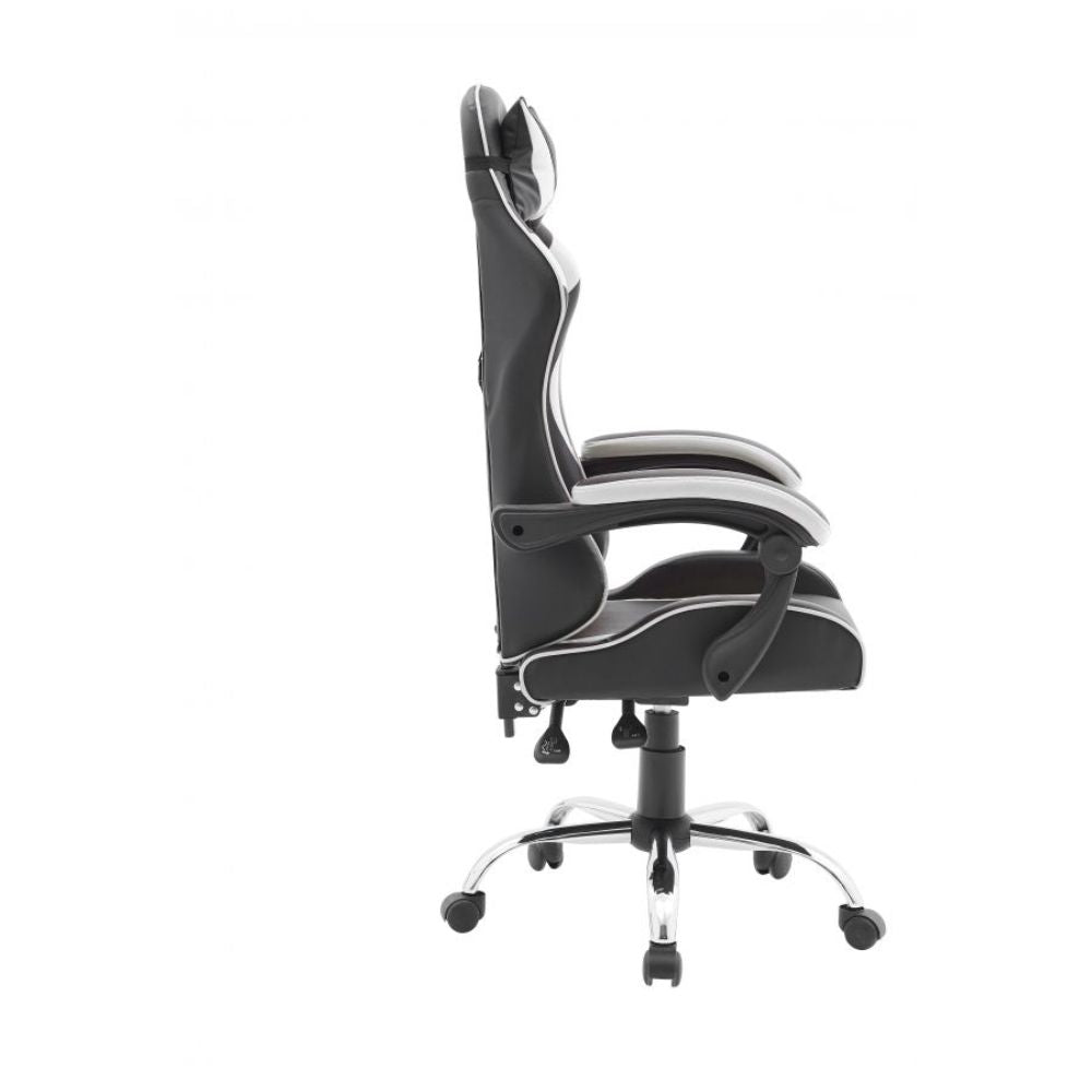 Quad Ergonomic Gaming Chair in White Colour