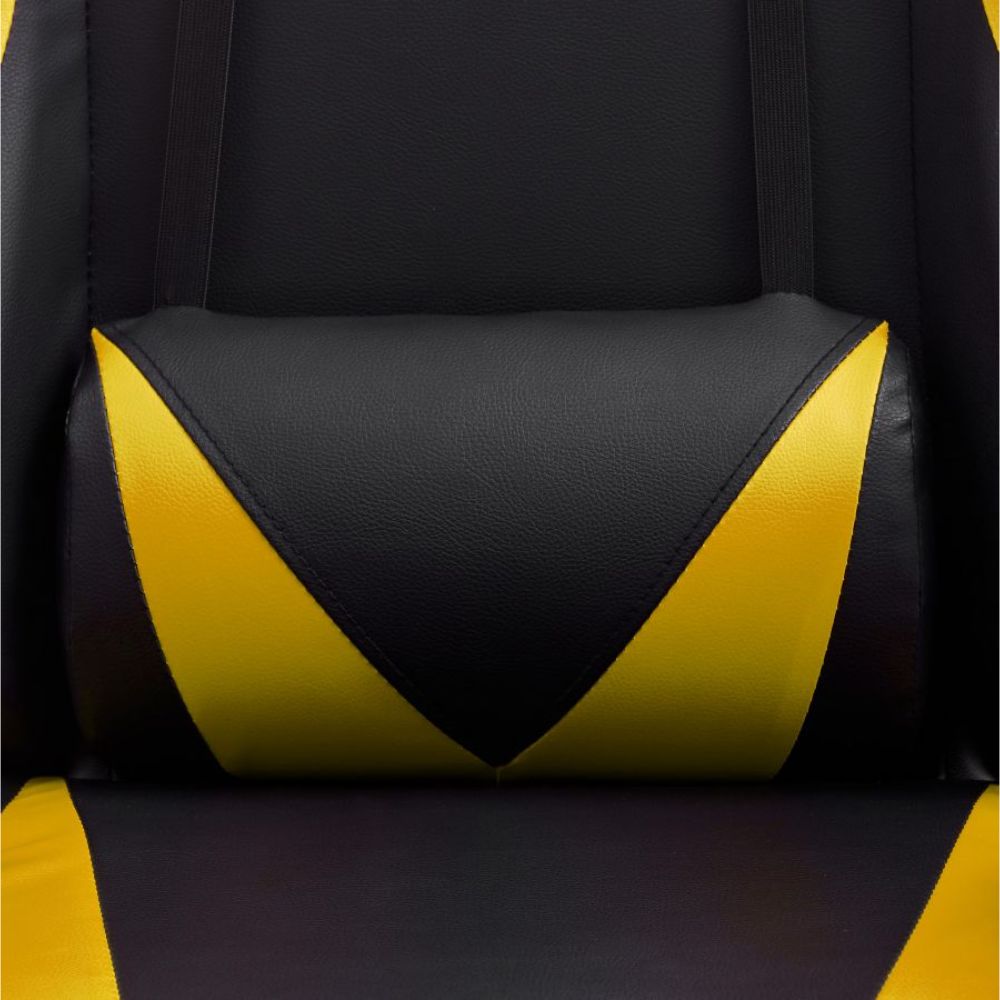 Quad Ergonomic Gaming Chair in Yellow Colour