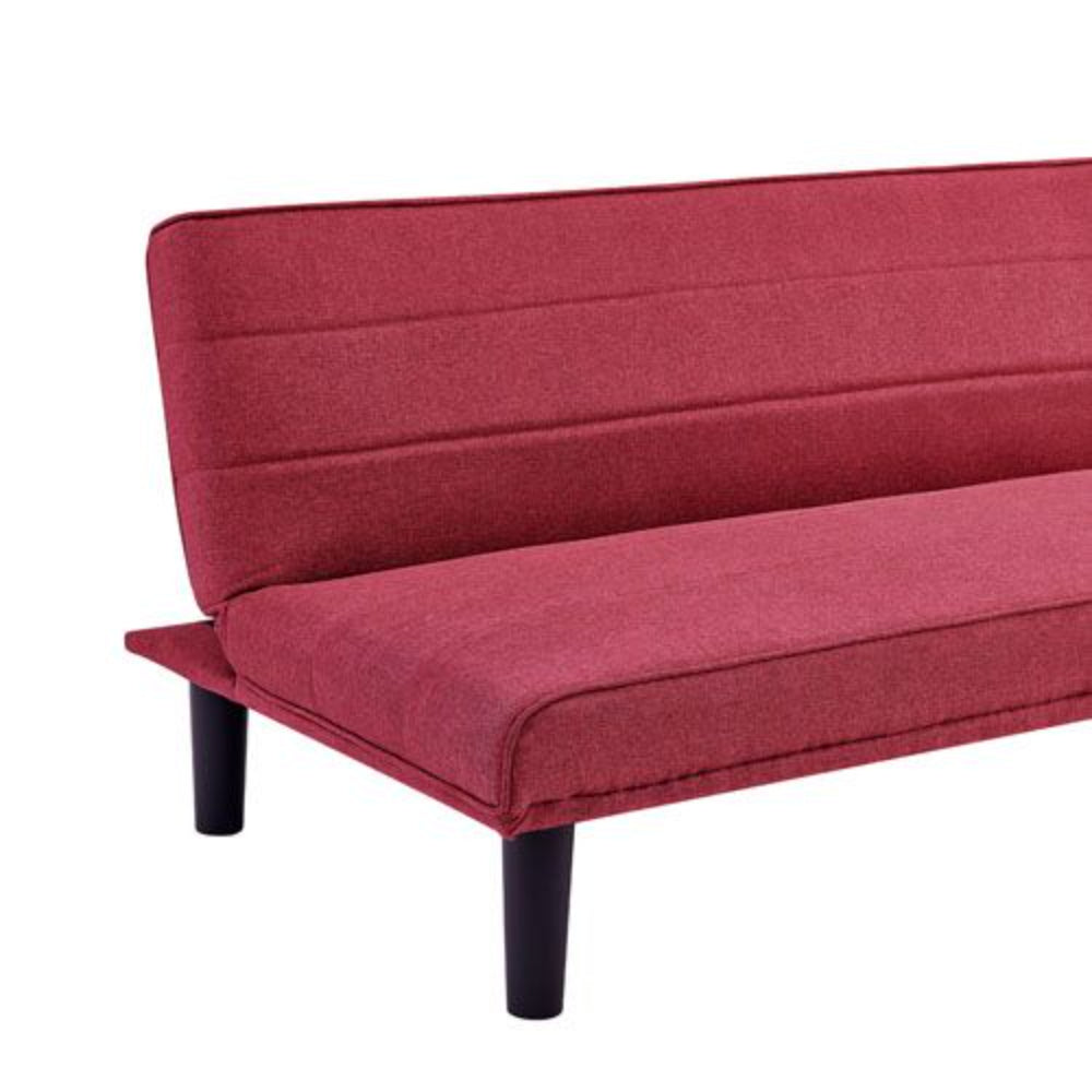 Ventura Sofa Cum Bed in Maroon Red