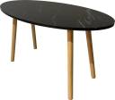 Bantia Engineered Wood Coffee Table  (Finish Color - Black, DIY(Do-It-Yourself))