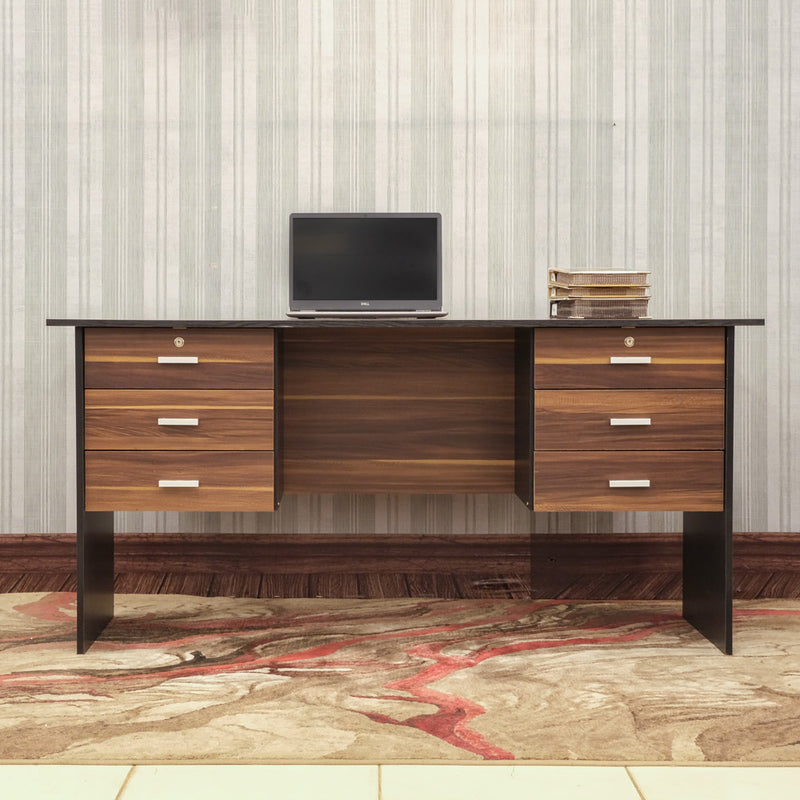 Rolex Office/Study Table In Acacia Finish