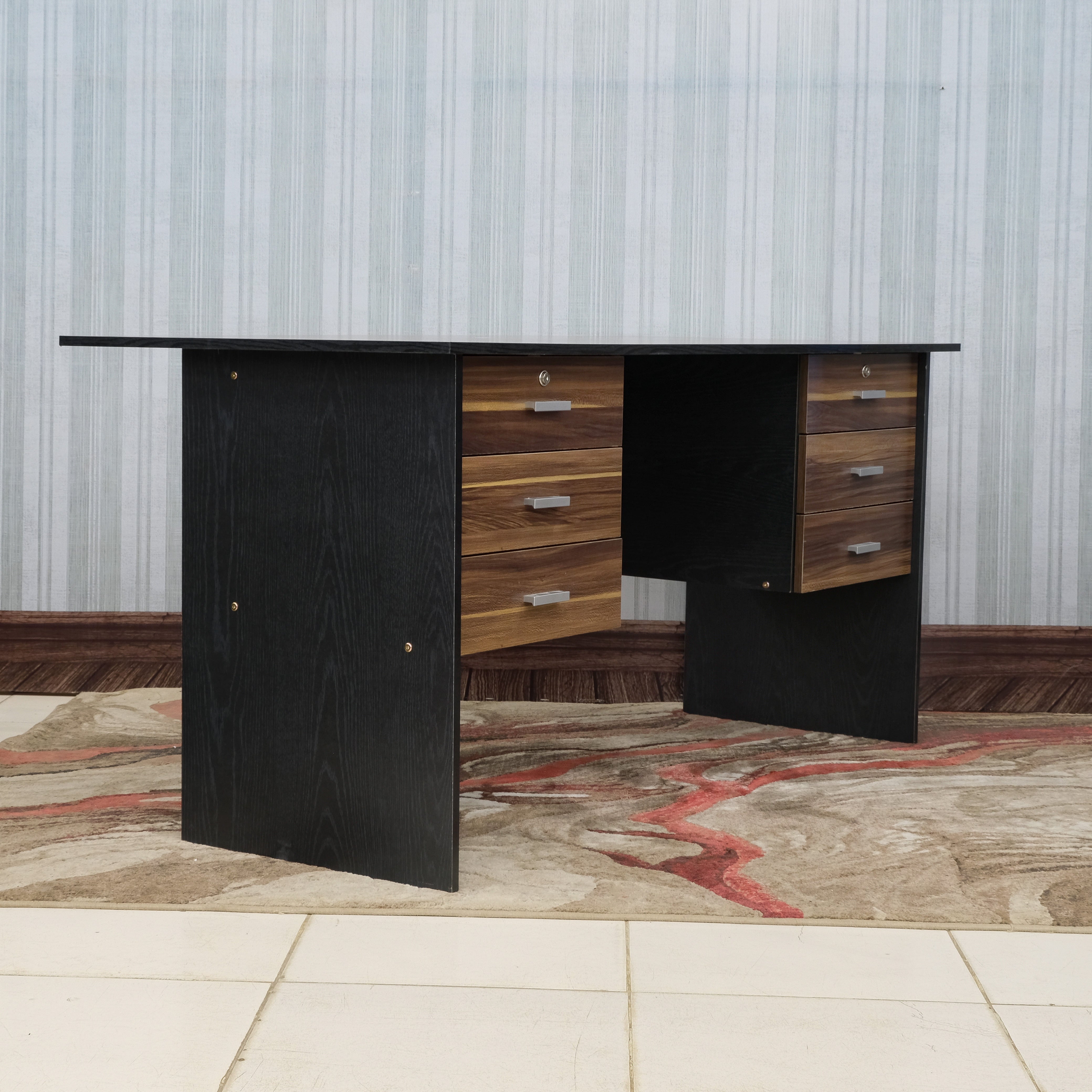 Rolex Office/Study Table In Acacia Finish