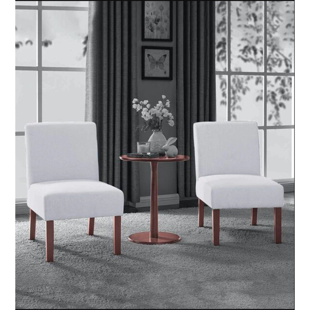 Amoha: 2 Chairs and Table Beige Colour