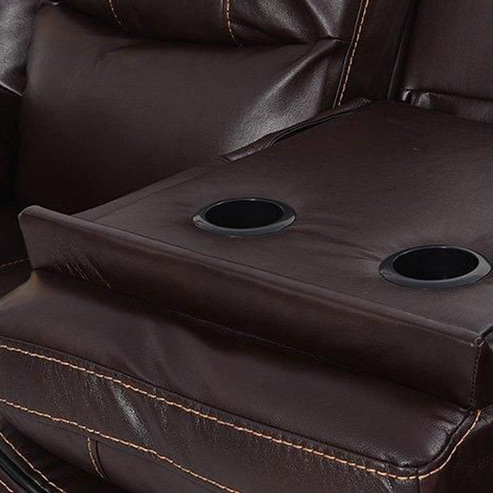 Bantia Belarus Leatherette Recliner 3S