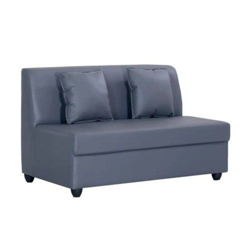 Bantia Delta Leatherette 3 + 2 + 1 Grey Sofa Set
