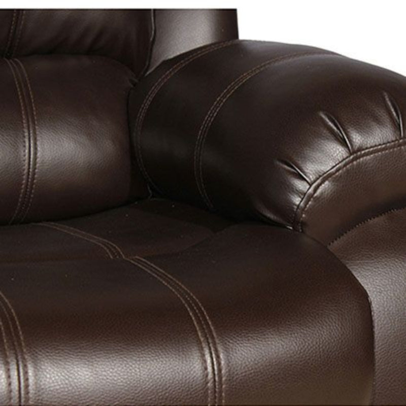 Verna: Art Leather Recliner Sofa Set ( 3+1+1 Recliner)