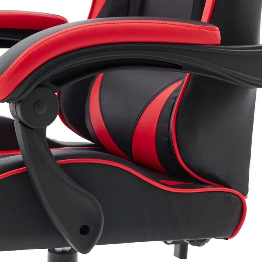 Quad Ergonomic Gaming Chair in Red & Black Colour