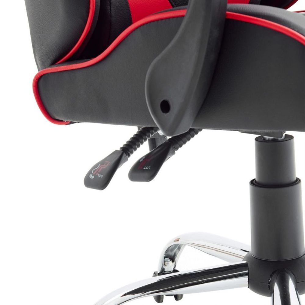 Quad Ergonomic Gaming Chair in Red & Black Colour