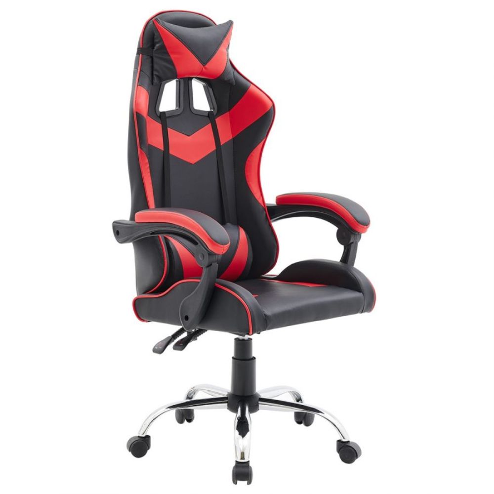 Quad Ergonomic Gaming Chair in Red & Black Colour