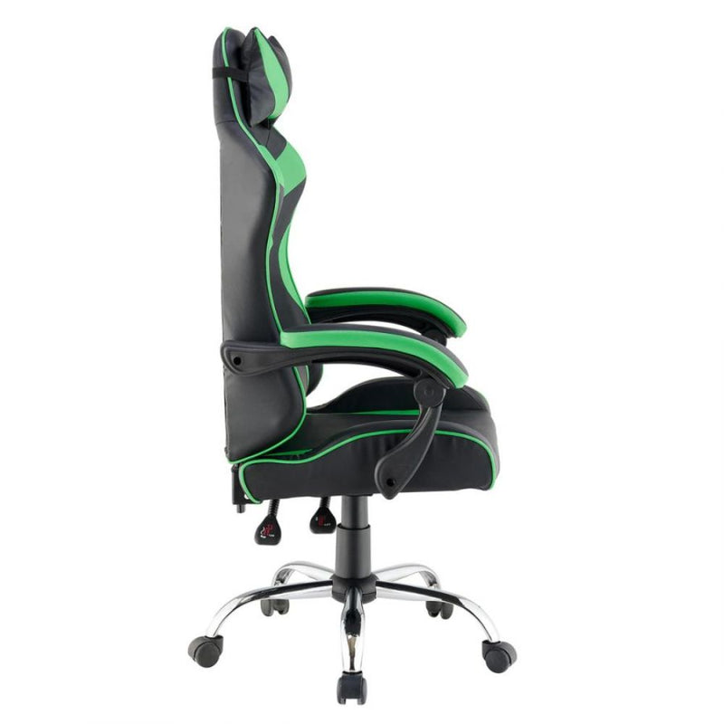 Quad Ergonomic Gaming Chair in Green & Black Colour