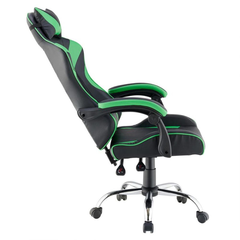 Quad Ergonomic Gaming Chair in Green & Black Colour