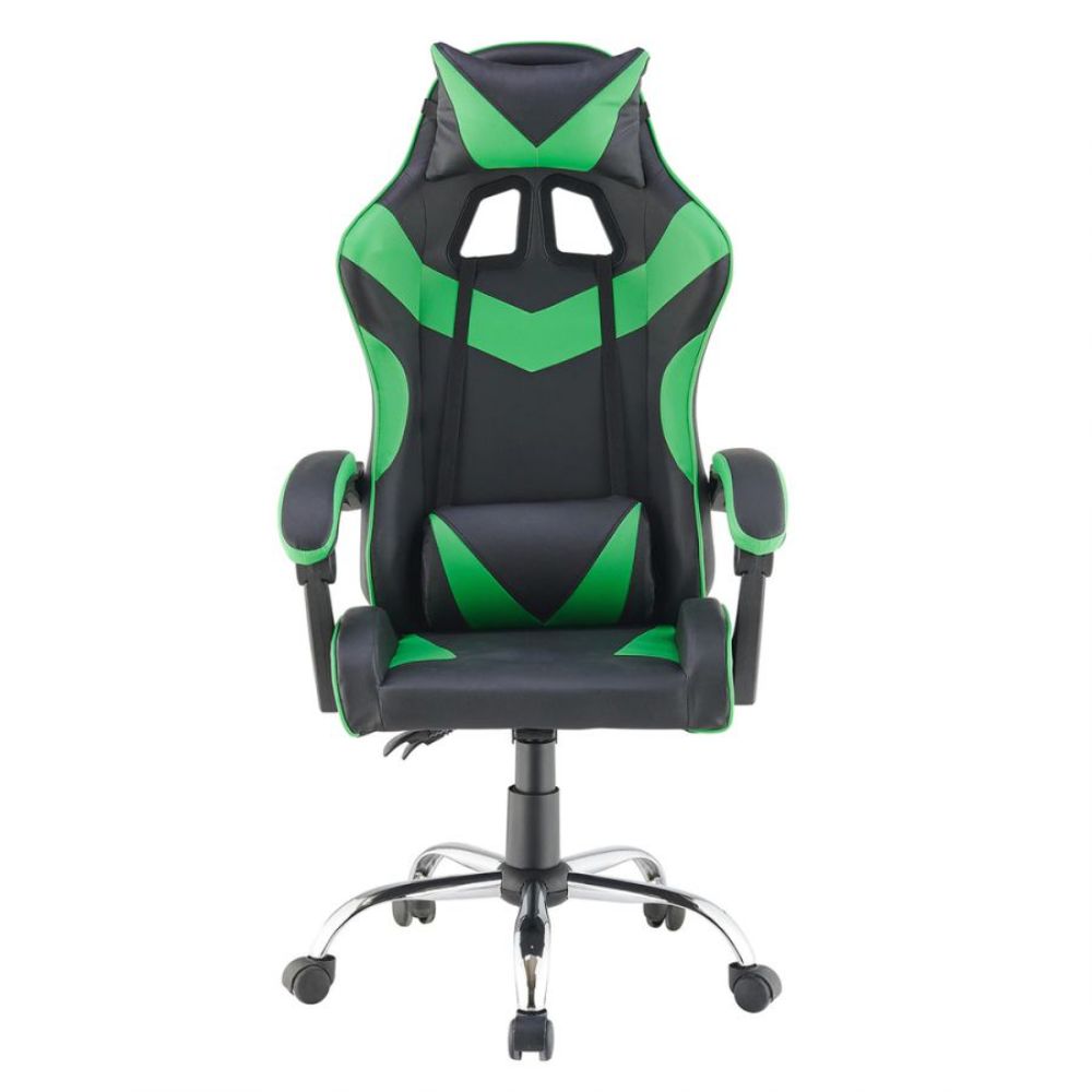 Quad Ergonomic Gaming Chair in Green & Black Colour